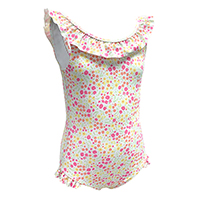 GIRLS FRILLS SWIMSUIT