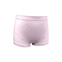 GIRLS EMBOSSED JACQUARD SEAMFREE SHORT