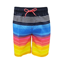 MENS STRIPES OMBRE BOARDSHORT