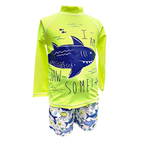 BOYS BABY SHARKS SWIM JUMPSUIT