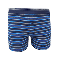 BOYS NAVY STRIPES LOOSE FIT BOXER