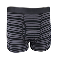 MENS SUBTLE STRIPE KEYHOLE TRUNK