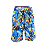 BOYS GRAPHICS BOARDSHORT WITH INNER JACQUARD WAISTBAND