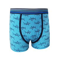 BOYS SHARK PRINT TRUNK